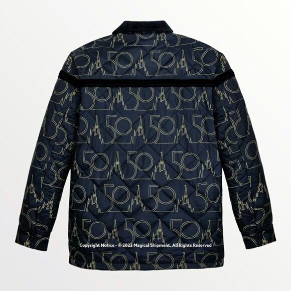Walt Disney World - 50th Anniversary - Quilted Jacket for Adults - Picture 2 of 2